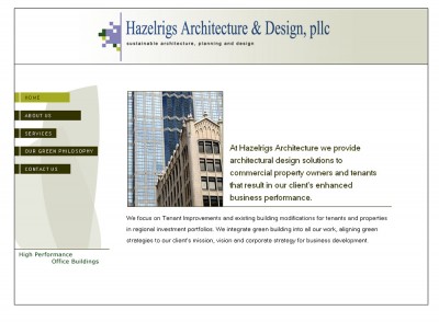 screenshot Hazelrigs Architecture