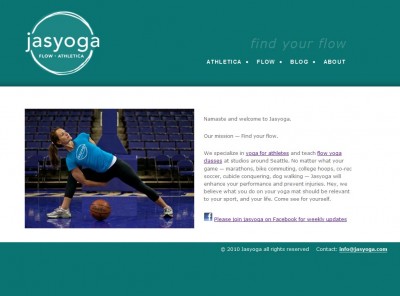 Jasyoga WordPress website
