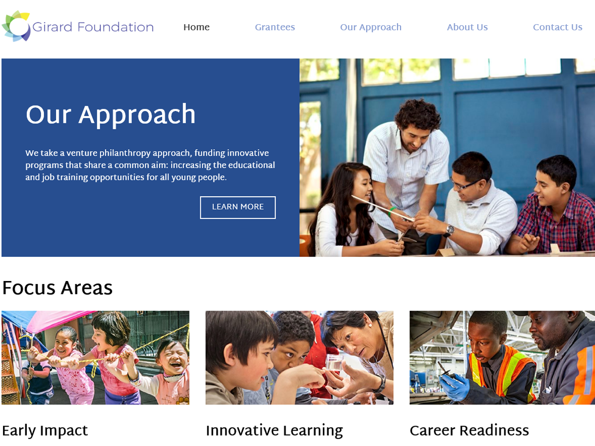 nonprofit foundation website